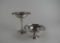Two Weighted Sterling Silver Compotes