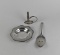 Lot of Three Silver Plated Service Ware: Viking, Wallace, & Other