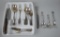 R. Wallace & Sons Mfg. Co. “Saxon” 1910 Sterling Silver Flatware, 23 Pieces