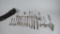 Lot of 21 Sterling Silver Flatware Pieces by Various Makers