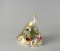 Royal Crown Derby Bone China 7” Peacock Figurine