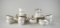 Aynsley Blue / Gold/ White 34 Pieces Tea & Dessert China Set, England