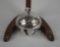 Wallace Silver Co. 1980 Silver Plate Sleigh Bell Christmas Ornament