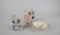 Lot of Three Porcelain Pieces Vintage Porcelain Decorative Items