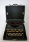 Antique Royal Signet Typewriter with Case