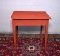 Rustic Old Red Painted Work Table