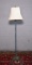 Virginia Metalcrafters Cast Iron Base Floor Lamp, Shell Motif