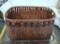 Large Antique Oak Splint Harvest Basket