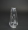 Orrefors Crystal Etched Butterfly Flower / Bud Vase