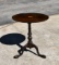 Vintage Mahogany Tilt Top Tea Table, As Is