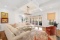 Cream White Roll Arm 4-Piece Wedge Sofa Sectional