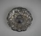 Whiting Manufacturing Co. Sterling Silver Round Dish #62, New York, with Silver Storage Cloth