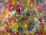 Unattibuted, Modernist Abstract, Oil on Canvas