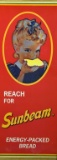 Framed Vintage Advertisement Poster for Sunbeam Bread