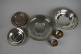 Six Vintage Pieces of Sterling Silver Holloware: Preisner, Gorham, Hunt, Manchester, & Lullaby