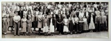 Framed Vintage Photo Mills Mill 1st Shift, Greenville, SC Oct 14,1955