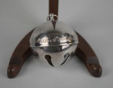 Wallace Silver Co. 1980 Silver Plate Sleigh Bell Christmas Ornament