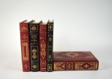 Lot of Five Leather Bound Franklin Library Classic Titles