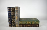 Lot of Five Franklin Library Classic Titles with  Leather Spines, Lot 370