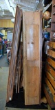 Antique Southern US Heart Pine Armoire, As Is