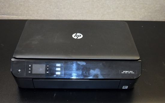 Good Working HP Envy 4500 Printer Scan Copy Photo with Cables, CD Booklet