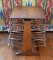 Vintage Cherry Library Magazine Rack Side Table