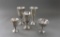 Five Sterling Silver Hollowware Goblets & Cups: Preisner, Gorham, Elgin, & Other