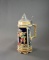 Large 12” German Earthenware Stein with Pewter Lid & Music Box