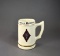 Vintage Clemson University Mug / Stein with Phi Beta Phi Logo