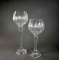 Two Hand Cut Lead Crystal Candle Holders, Poland