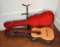 Beautiful Vintage 1984 Helmut Hanika M-17 Torres Style Classical Guitar #7, Germany w/ Case & Stand