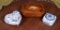 Lot of 3 Fine Music Boxes