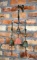 Vintage  Weathered Copper Wind Chimes