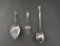 Three Large Sterling Silver Serving Pieces: Wood & Hughes, Gorham & Other