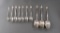 Gorham Ten Pieces “Claremont” Sterling Silver Flatware