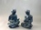 Austin Productions 1961 Mathematician & Scribe Figural Heavy Bookends