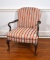 Vintage Queen Anne Style Armchair