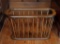 Wooden Windsor Magazine Rack