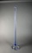 Tall Hoya 24” Crystal Flower Mid-Century Modern Vase
