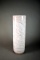 Modern Purple/Pink & White 15” Vase, Handblown with Ground Pontil Mark