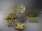 Twelve Vintage Brass & Silver Plate Trivets: Virginia Metalcrafters & Others