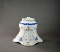 Antique Blue & White Porcelain Delft Style Lamp Shade