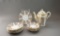 Antique English Teapot, Seven Luncheon Plates, & Six Saucers