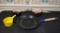 Lot of Vintage Le Creuset (3) and Copco (1) Enameled Cookware