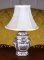 Vintage Rose Medallion Vasiform Lamp