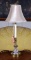 Vintage Cloisonne Candlestick Lamp