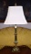 Virginia Metalcrafters Brass Candlestick Lamp