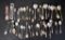 Lot of Silver Plate Collector's Spoons