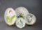 Collection of Four Salt Marsh Pottery Signed Pieces, Dartmouth, Mass.