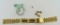 14K Gold Rolex Mens Watch Bracelet and Rolex Watch Crystal